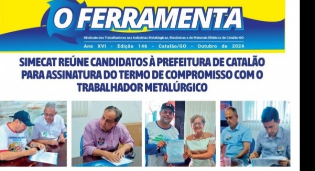 Candidatos a prefeito de Catalão assinam Termo de Compromisso com o SIMECAT